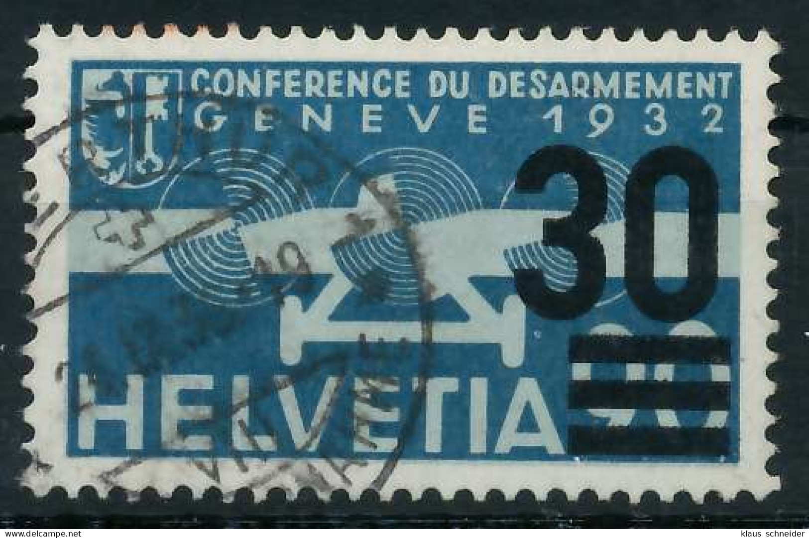 SCHWEIZ FLUGMARKEN Nr 292 Gestempelt X6B6122 - Used Stamps