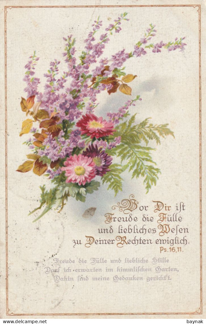 TH3558   --  VOR DIR .....  --  Psalm  16, 11  --  1920 - Sonstige & Ohne Zuordnung