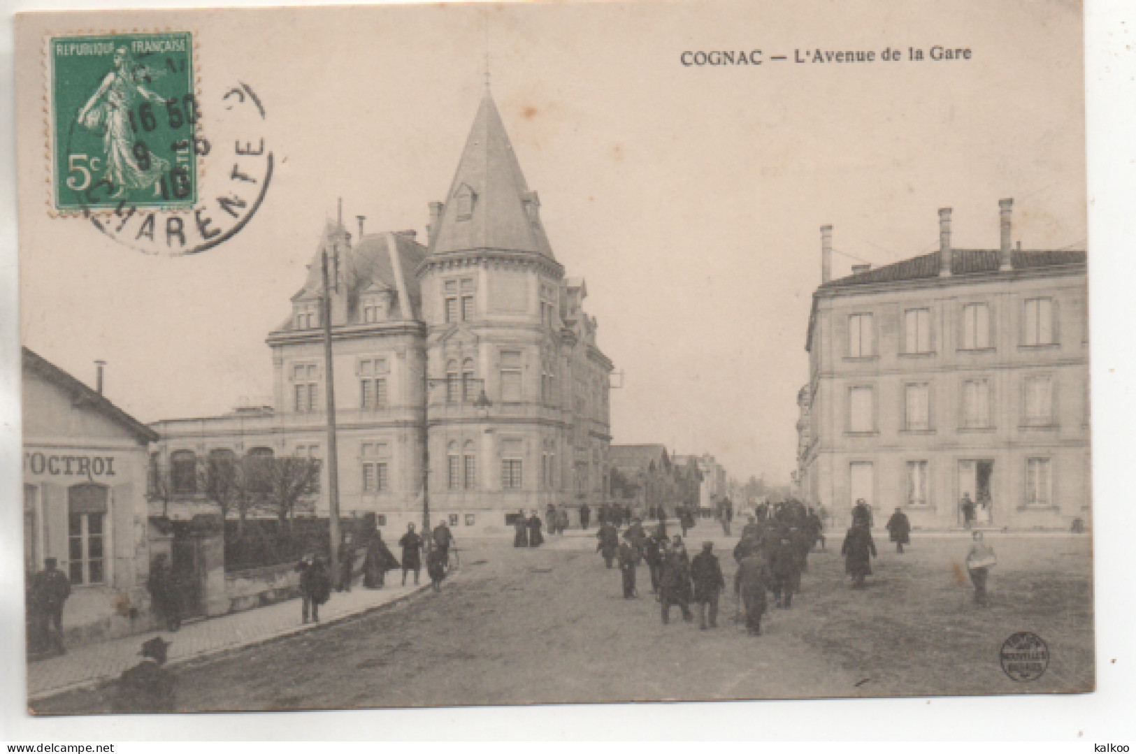 CPA ( Cognac - Avenue De La Gare ) - Cognac