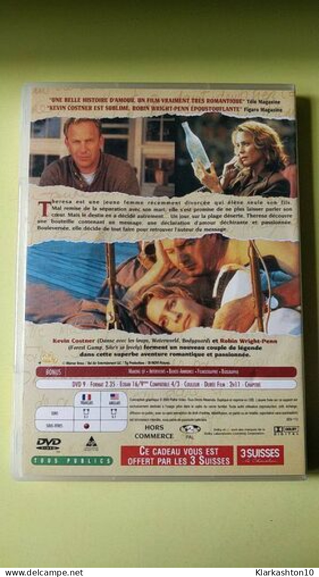 DVD - Une Bouteille à La Mer ( Kevin Costner Robin Wright Et Paul Newman) - Sonstige & Ohne Zuordnung