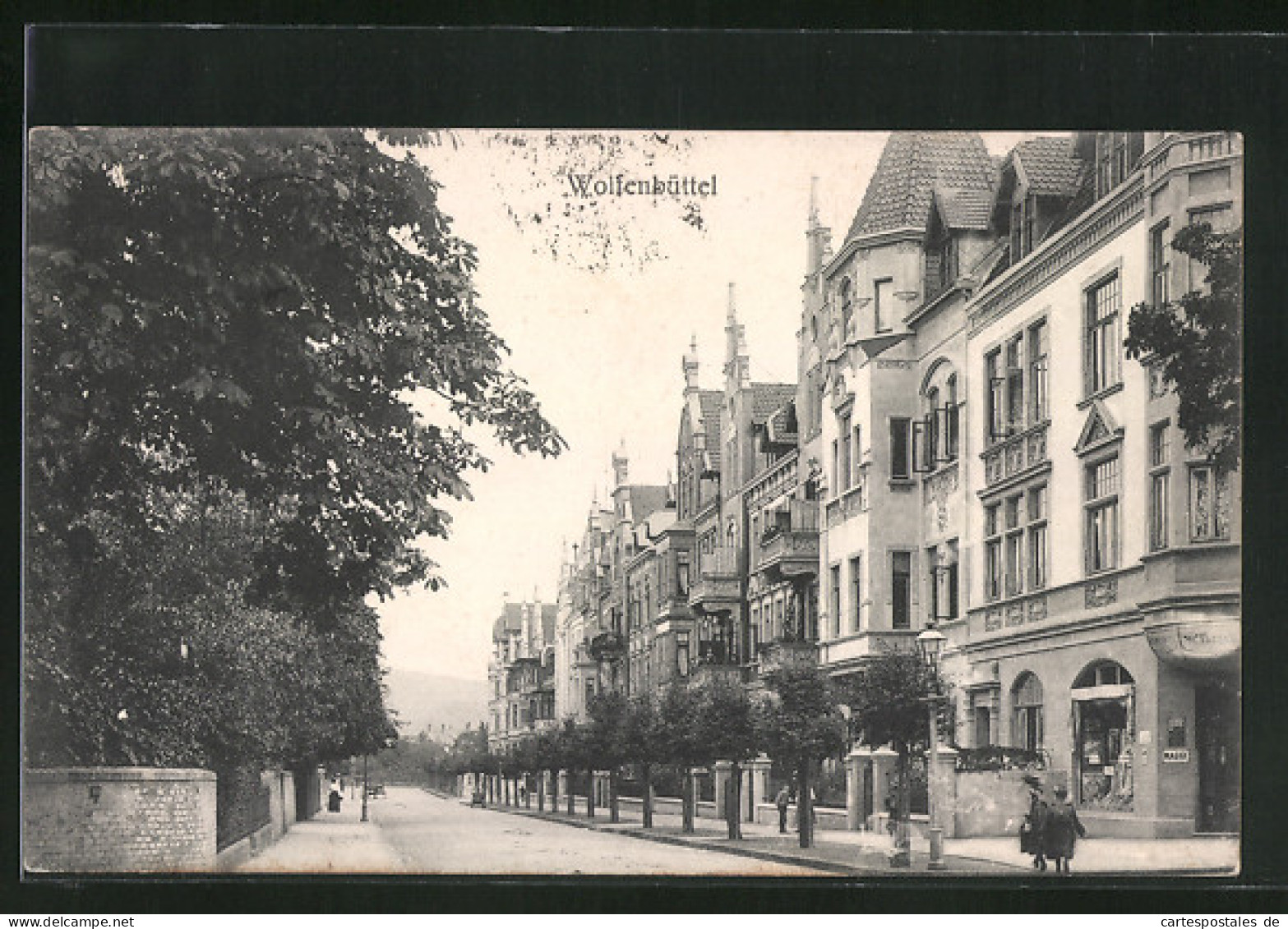 AK Wolfenbüttel, Strasse Mit Prächtigen Bürgerhäusern  - Wolfenbüttel