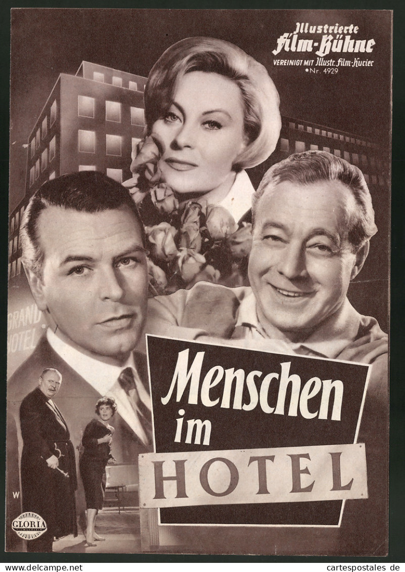 Filmprogramm IFB Nr. 4929, Menschen Im Hotel, Heinz Rühmann, Michèle Morgan, Regie: Gottfried Reinhardt  - Zeitschriften