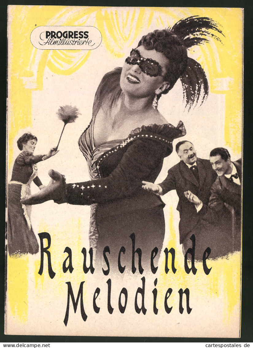 Filmprogramm PFI Nr. 41 /55, Rauschende Melodien, Jarmila Ksirowa, Sonja Schöner, Regie: E. W. Fiedler  - Magazines