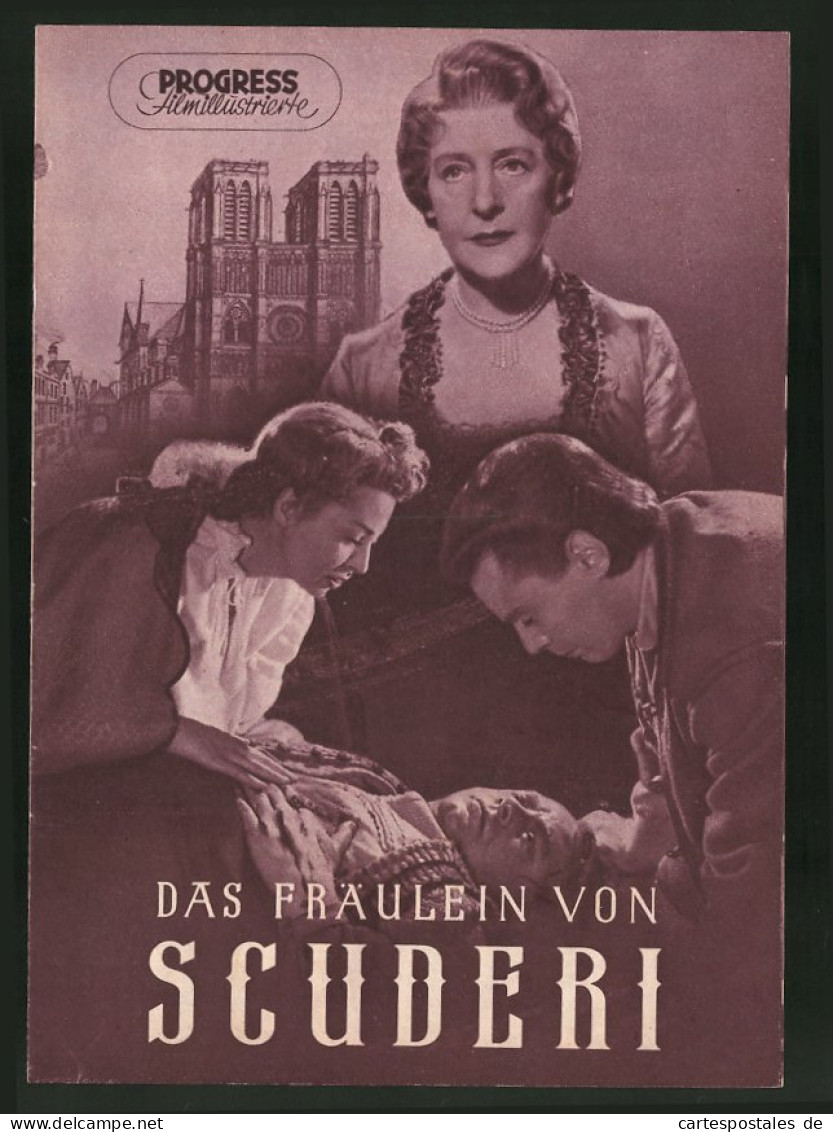 Filmprogramm PFI Nr. 59 /55, Das Fräulein Von Scuderi, Henny Porten, Willy A. Kleinau, Regie: Eugen York  - Magazines