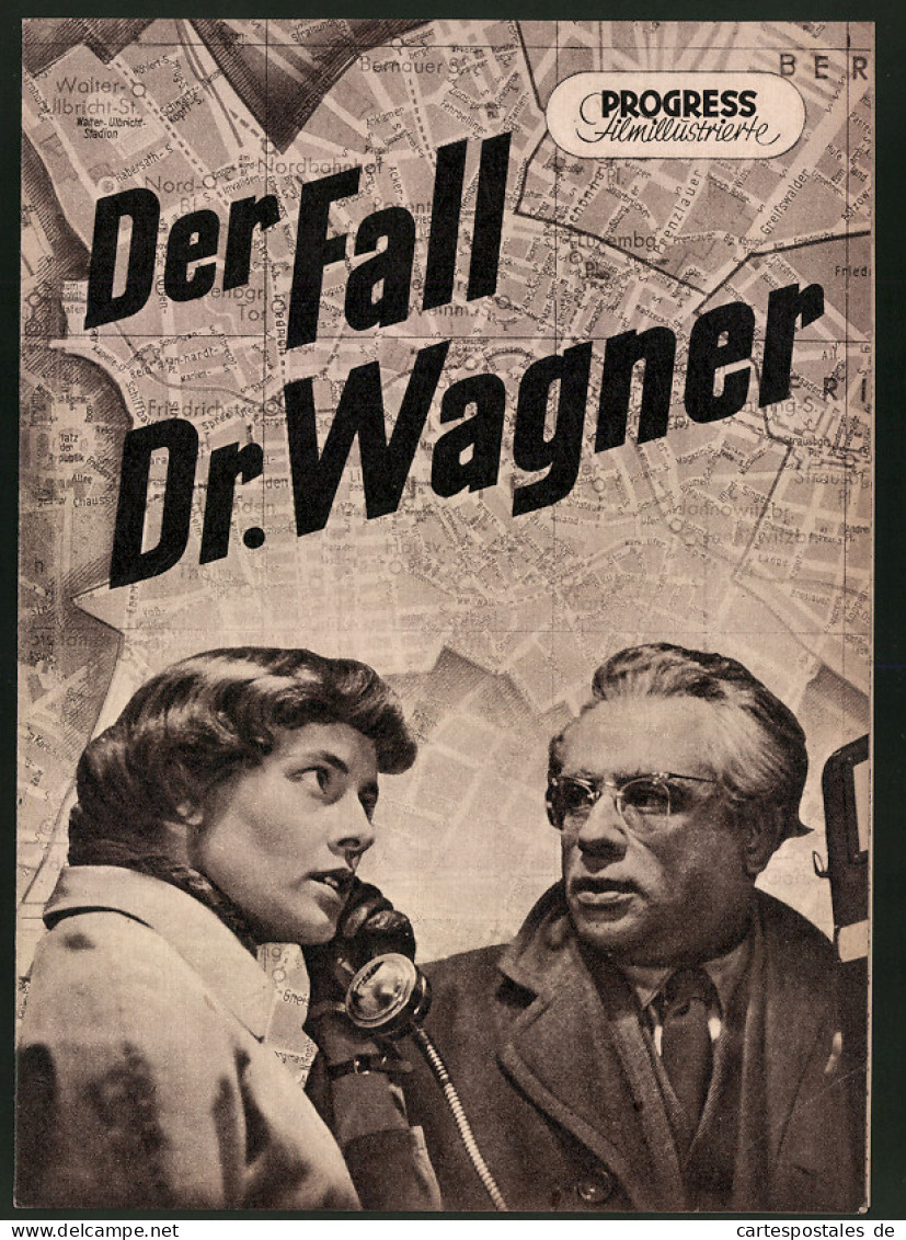 Filmprogramm PFI Nr. 66 /54, Der Fall Dr. Wagner, Harald Mannl, Johanna Endemann, Regie: Harald Mannl  - Magazines