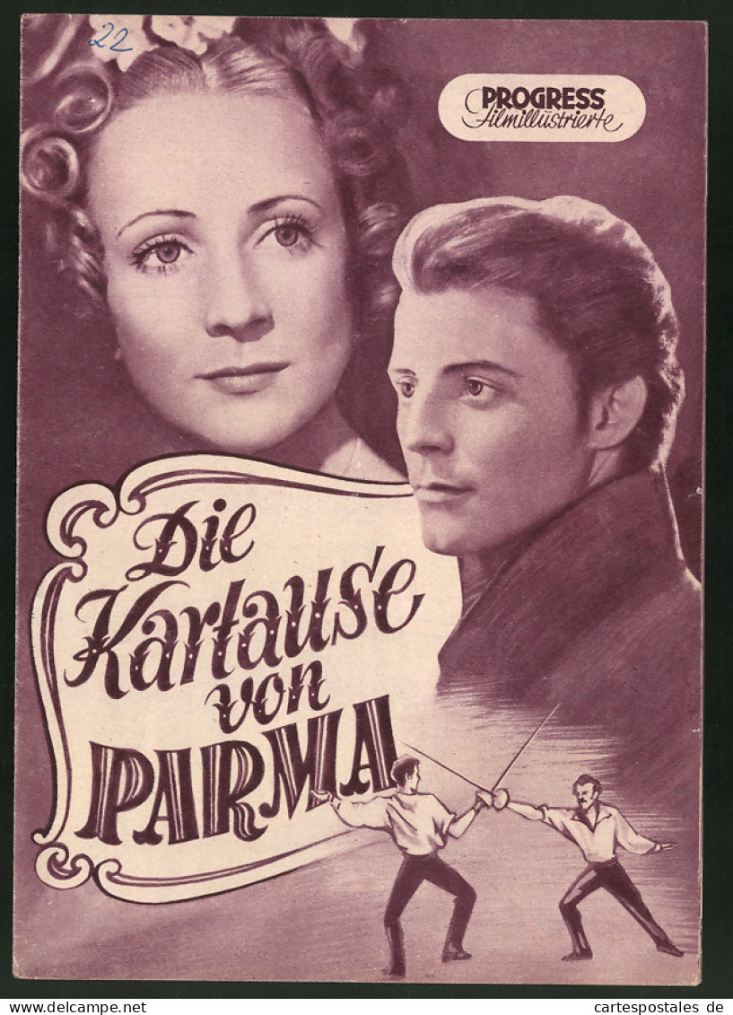 Filmprogramm PFI Nr. 53 /53, Die Kartause Von Parma, Gérard Philipe, Renée Faure, Regie: Christian-Jaque  - Zeitschriften