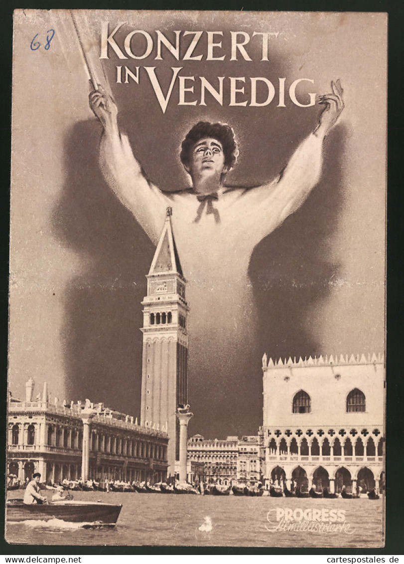 Filmprogramm PFI Nr. 31 /55, Konzert In Venedig, Jean Marais, Roberto Benzi, Regie: Georges Lacombe  - Riviste