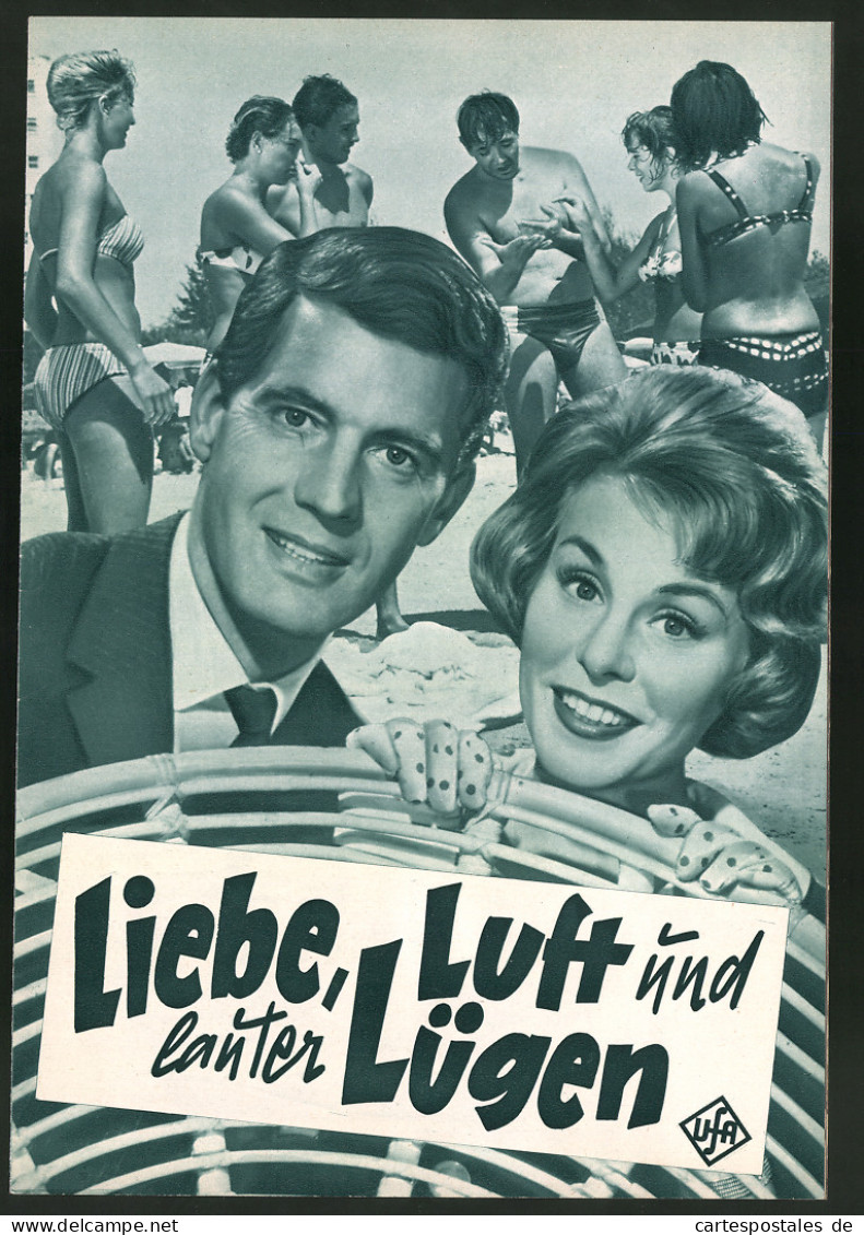 Filmprogramm DNF, Liebe, Luft Und Lauter Lügen, Eva-Ingeborg Scholz, Gerhard Riedmann, Regie: Peter Beauvais  - Magazines