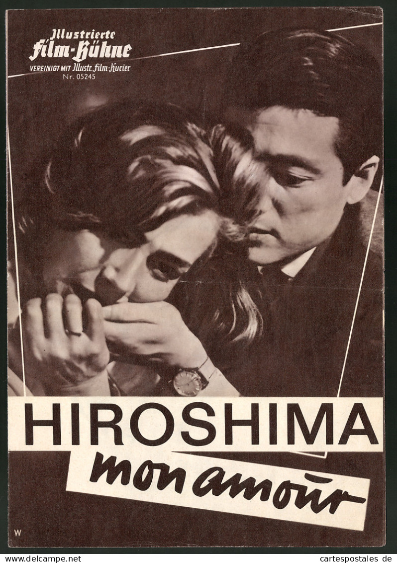 Filmprogramm IFB Nr. 05245, Hiroshima Mon Amour, Emmanuele Riva, Eiji Okada, Regie: Alain Resnais  - Magazines