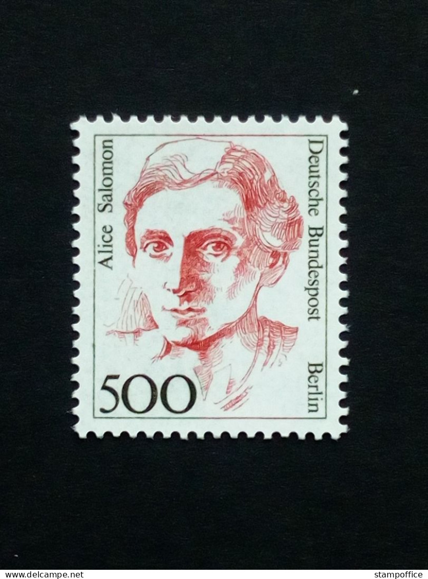 BERLIN MI-NR. 830 POSTFRISCH(MINT) BERÜHMTE FRAUEN 1989 ALICE SALOMON FRAUENRECHTLERIN - Unused Stamps