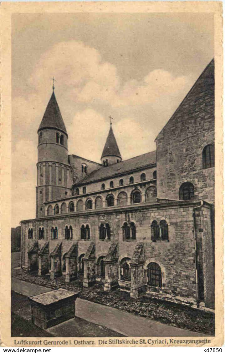 Gernrode In Ostharz - Stiftskirche - Quedlinburg