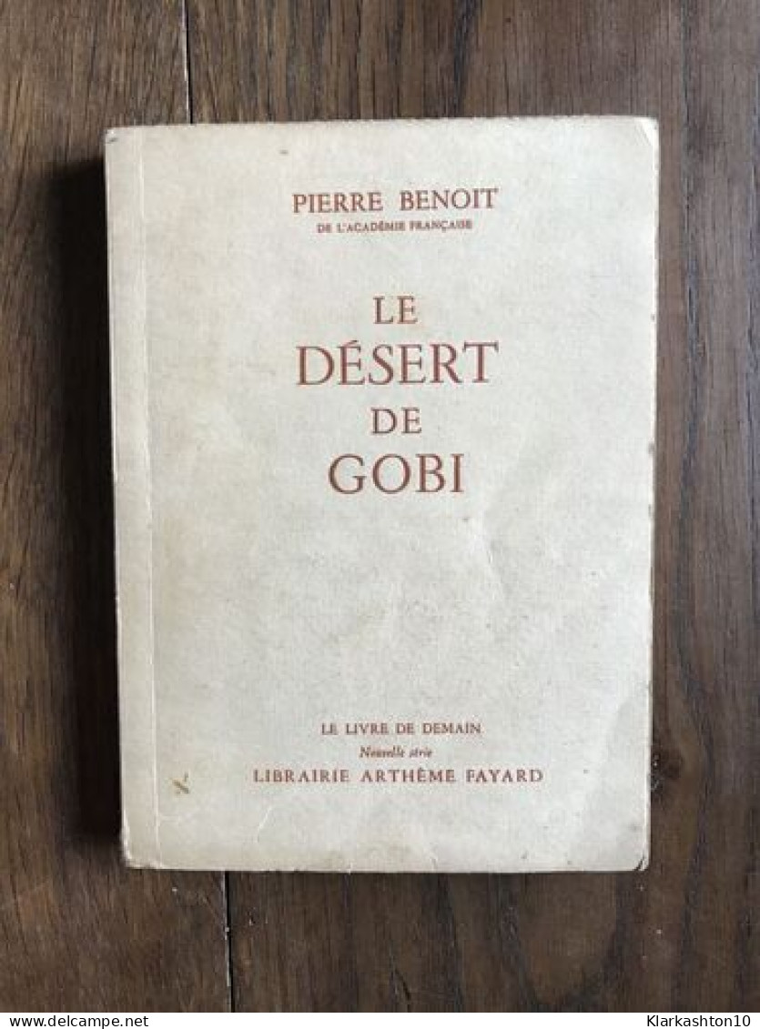 Le Desert De Gobi - Other & Unclassified