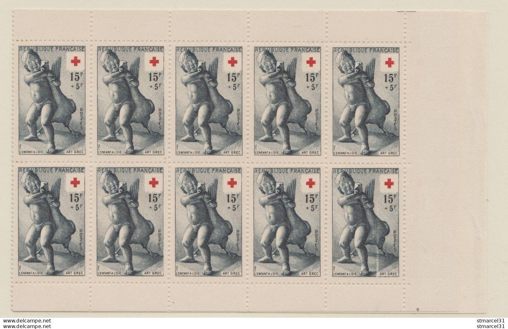 CARNET N°2004 Année 1955 Cote 450€ TBE - Croix Rouge