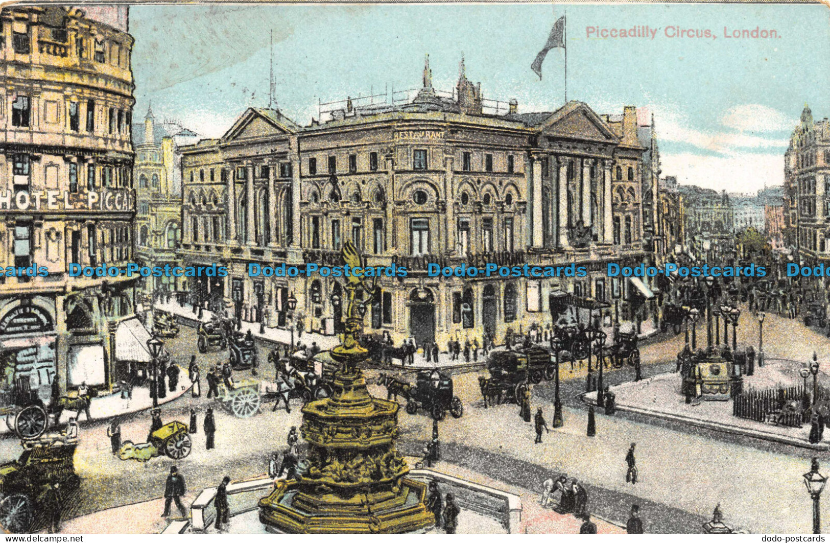 R100095 Piccadilly Circus. London. London. Series A. 1905 - Other & Unclassified