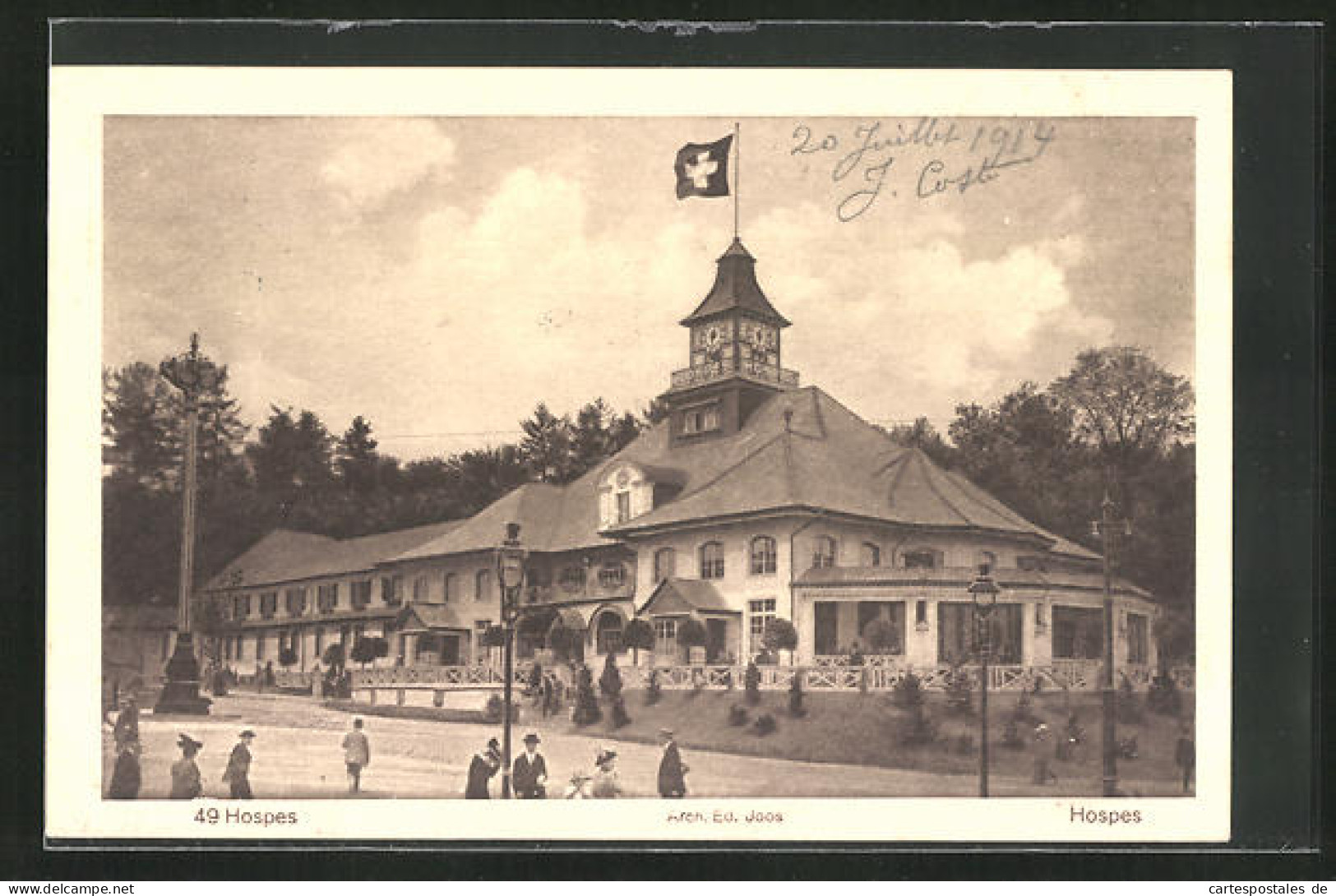 AK Bern, Schweizerische Landesausstellung 1914, Hospes  - Exhibitions