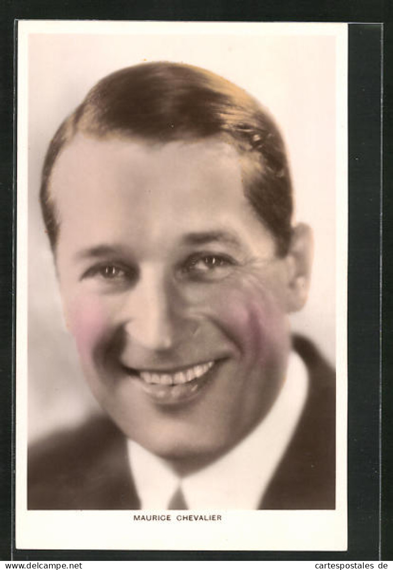 AK Schauspieler Maurice Chevalier  - Actores