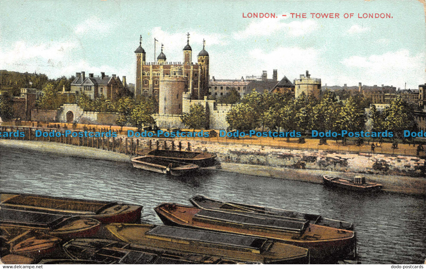 R099426 London. The Tower Of London. Charles Martin. 1905 - Autres & Non Classés