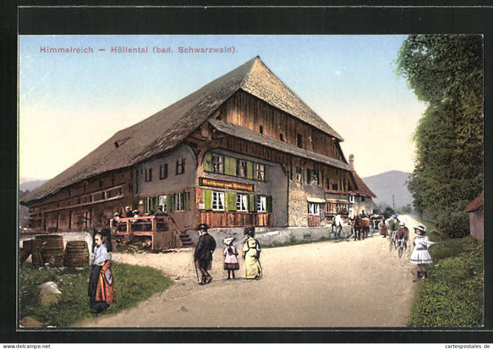 AK Höllental /Bad. Schwarzwald, Gasthaus Zum Himmelreich  - Höllental