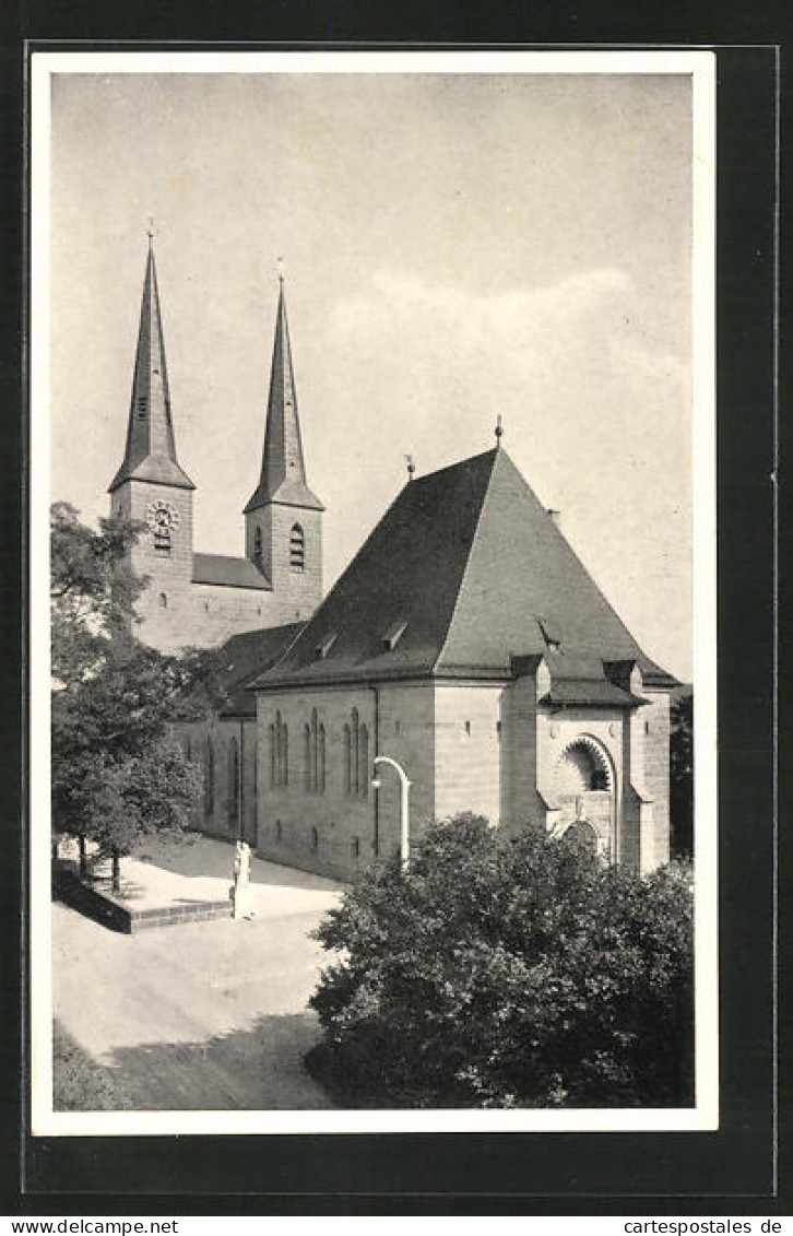 AK Neuendettelsau, Anstaltskirche Im Sonnenschein  - Neuendettelsau