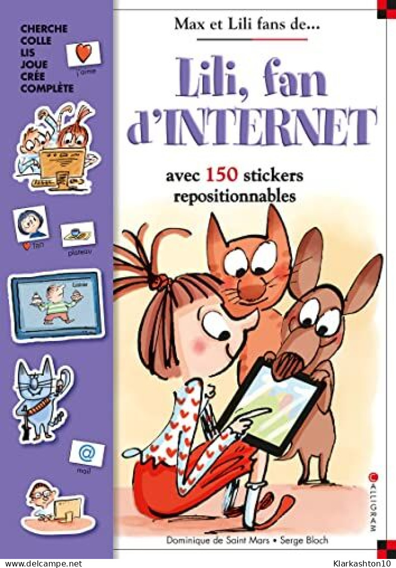 Lili Fan D'internet - Livre Stickers - Other & Unclassified