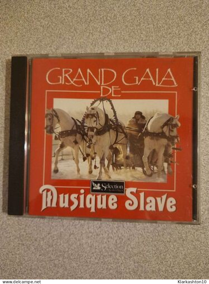 CD Grande Gala De Musique Slave - Autres & Non Classés