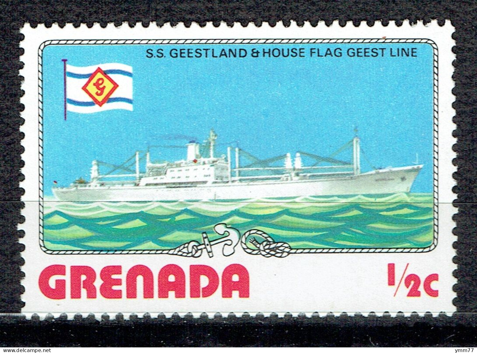 Navires Et Leurt Pavillon Liés à L'histoire : S.S. "Geestland" - Grenade (1974-...)