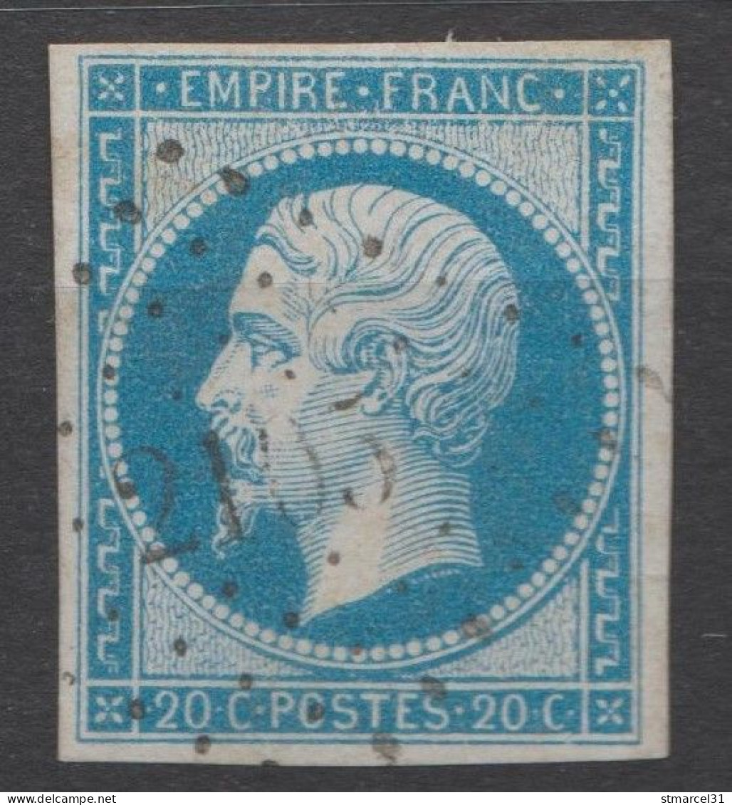 RETOUCHE PANNEAU D1 CASE 5 Sur N°14B TBE - 1853-1860 Napoléon III