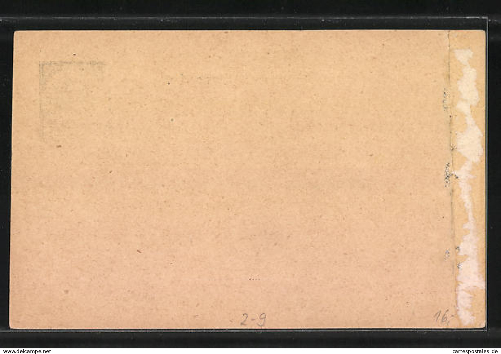 AK Briefkarte Briefbeförderung Hammonia, Private Stadtpost Hamburg, 2 Pfg.  - Timbres (représentations)