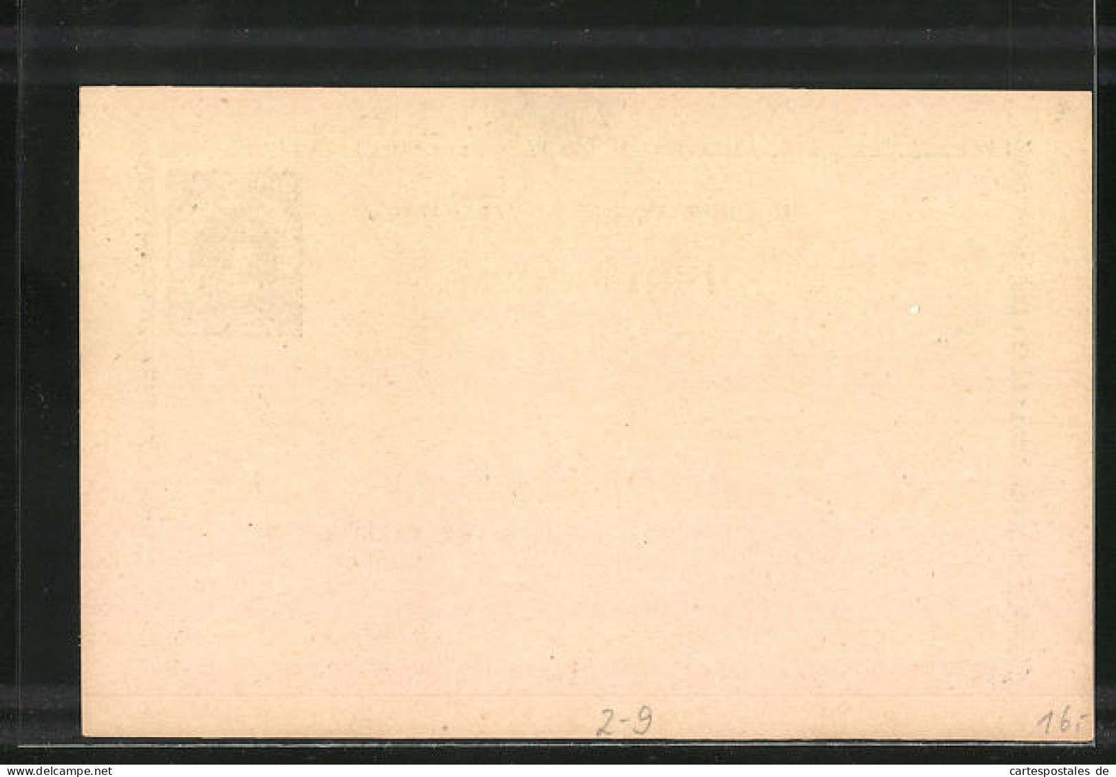 AK Private Stadtpost Hammonia Hamburg, Briefkarte, 2 Pfg.  - Stamps (pictures)