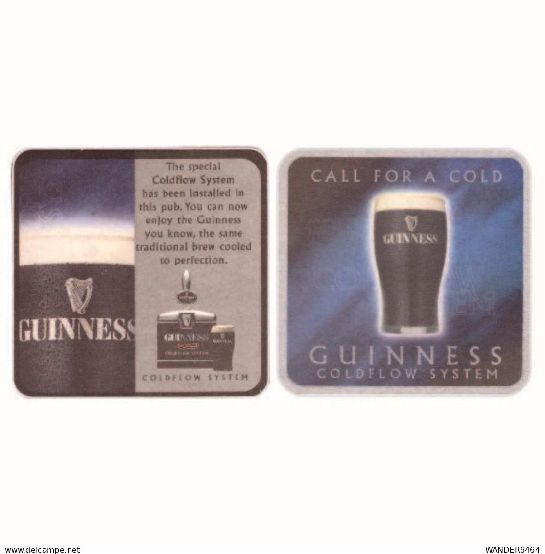 GUINNESS BREWERY  BEER  MATS - COASTERS #0033 - Sous-bocks