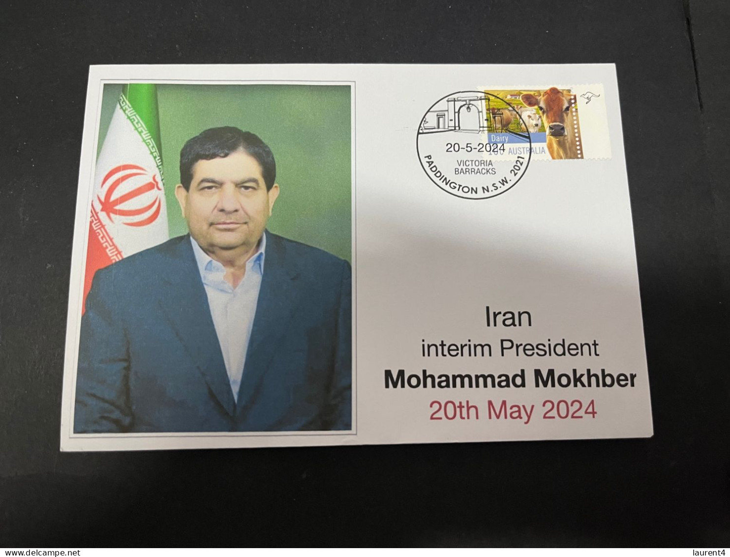 21-5-2024 (5 Z 42) Iran Interim New President Mohammad Mokhber (was Iran Vice-President) - Iran