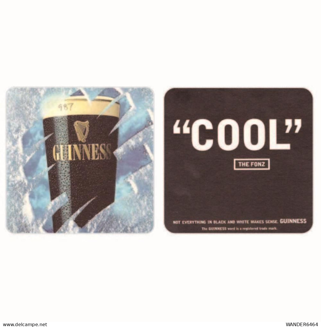 GUINNESS BREWERY  BEER  MATS - COASTERS #0036 - Sous-bocks
