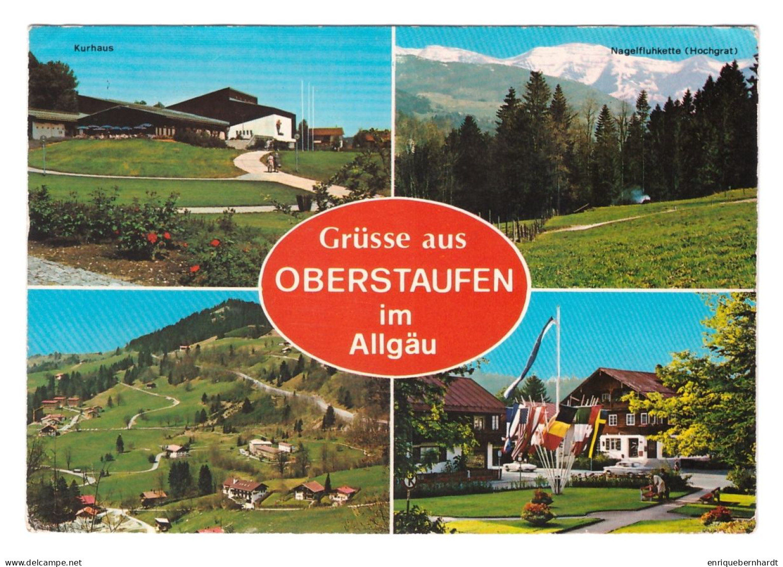 DEUTSCHLAND // GRÜSSE AUS OBERSTAUFEN IM ALLGÄU // 1981 - Saluti Da.../ Gruss Aus...