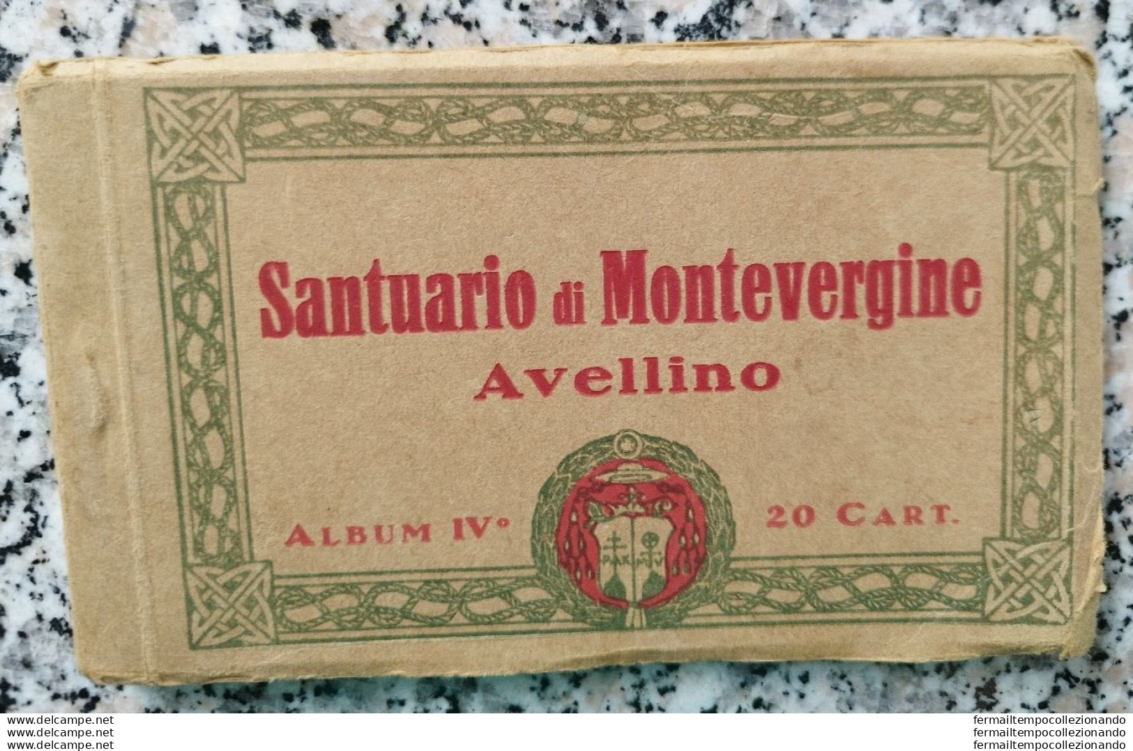 Bu95 Montevergine Libretto 20 Cartoline Album IV Avellino Campania - Avellino