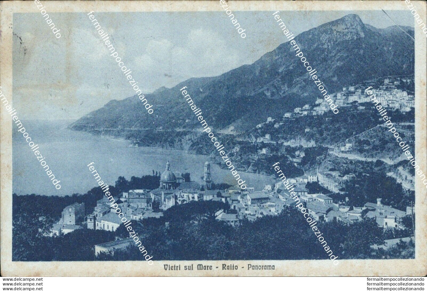 Bf383 Cartolina Vietri Sul Mare Raito Panorama Provincia Di Salerno - Salerno