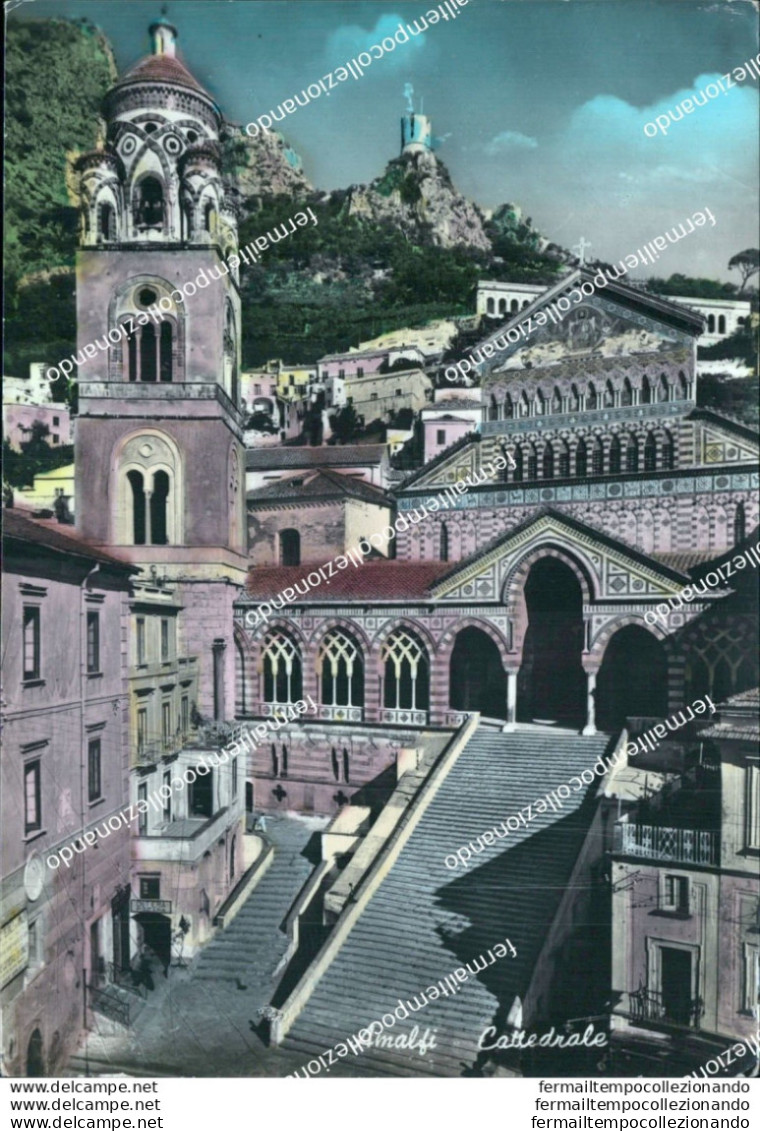 Br151 Cartolina Amalfi Cattedrale Provincia Di Salerno Campania - Salerno