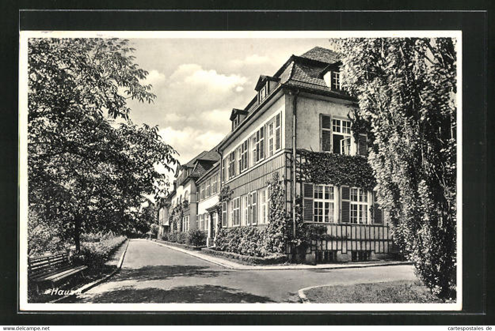 AK Ansbach /Mfr., Sanatorium Strüth, Haus II  - Ansbach