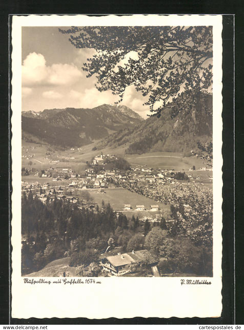 AK Ruhpolding, Totalansicht  - Ruhpolding