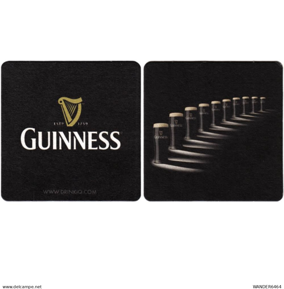 GUINNESS BREWERY  BEER  MATS - COASTERS #0048 - Sous-bocks