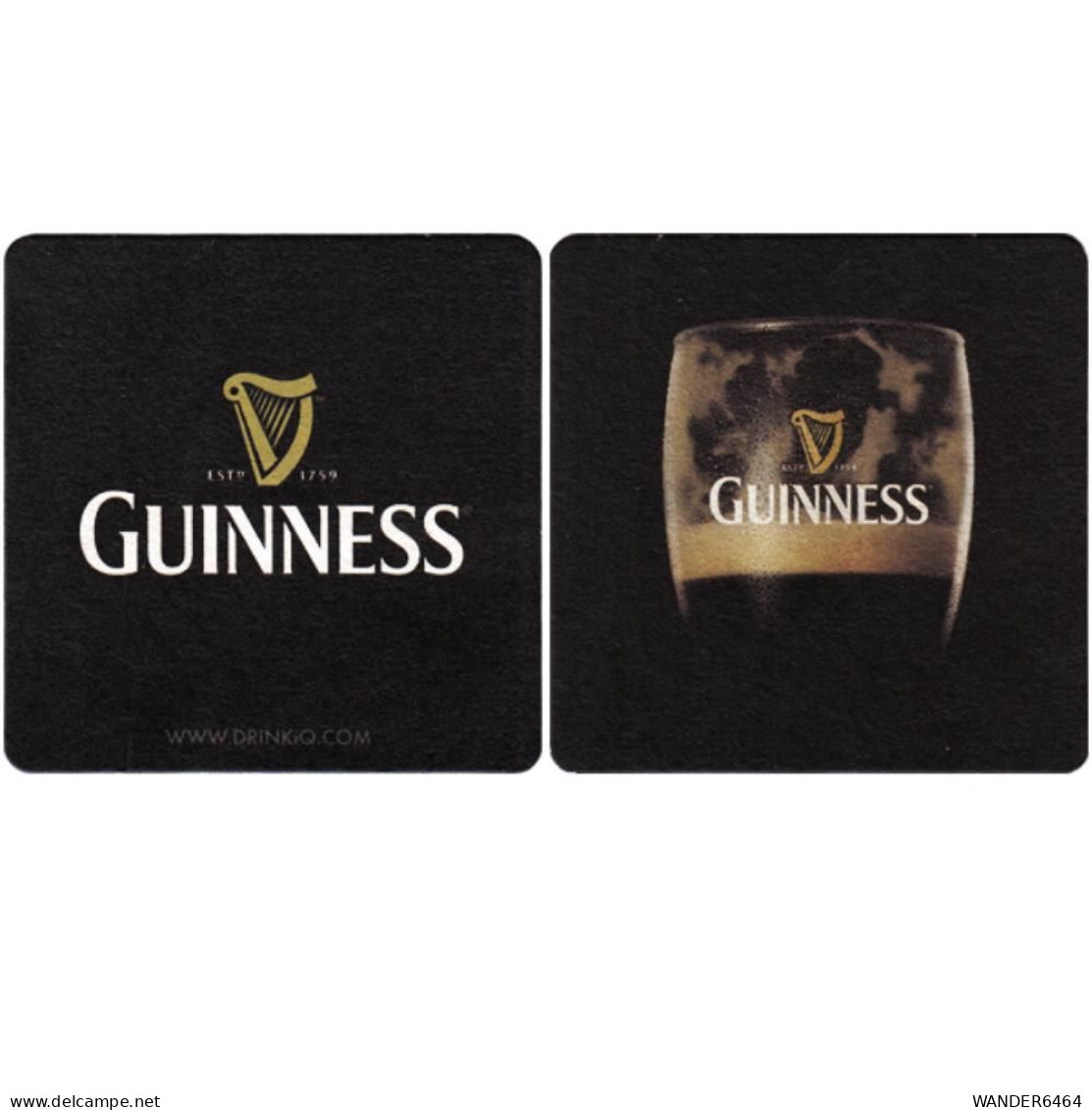 GUINNESS BREWERY  BEER  MATS - COASTERS #0050 - Sotto-boccale