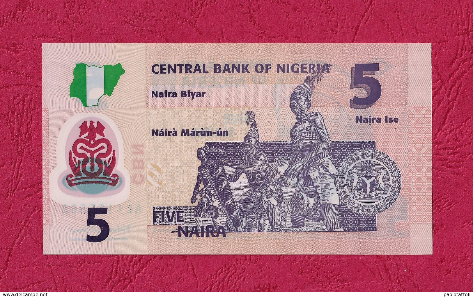 Nigeria, 2013- 5 Naira. Prefix AL - Obverse Portrait Of Alhaji Dir Abubakar Tafawa Balewa . - Nigeria