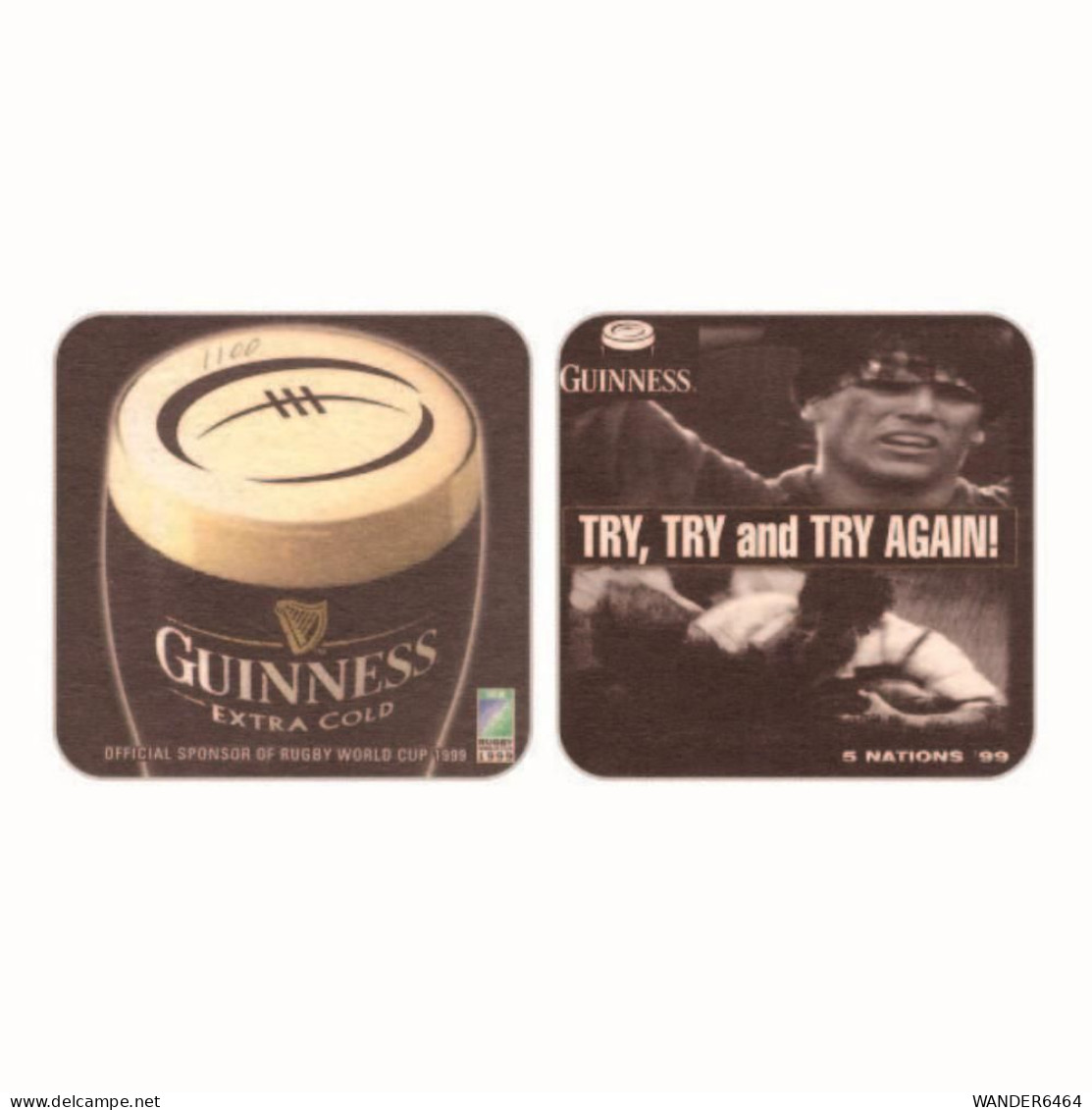 GUINNESS BREWERY  BEER  MATS - COASTERS #0053 - Sous-bocks