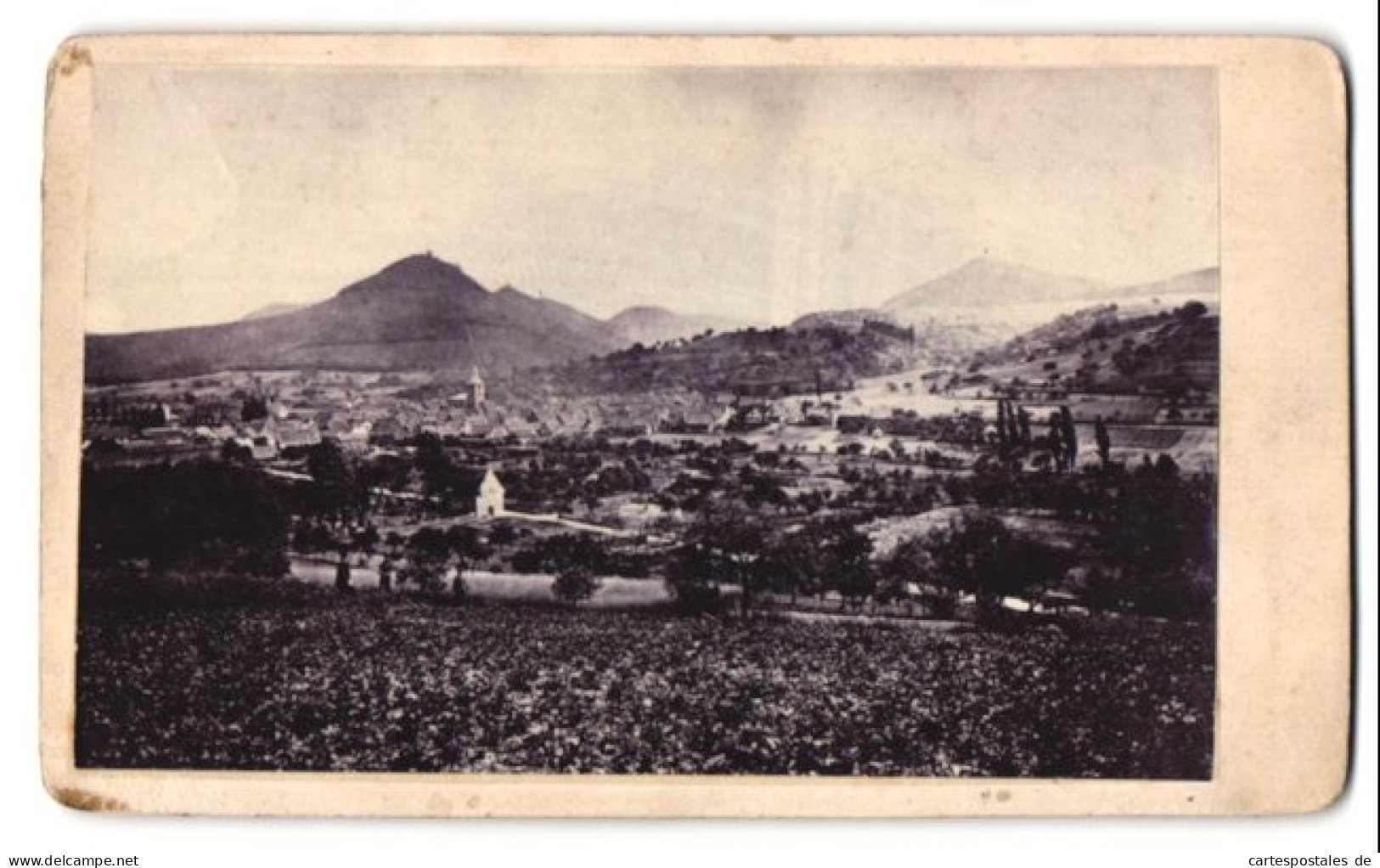 Fotografie A. Reinhard, Pirmasens, Blick Auf Annweiler Am Trifels  - Lugares