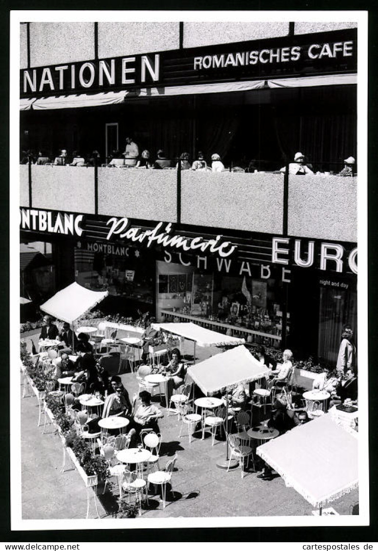 Fotografie Unbekannter Fotograf, Ansicht Berlin, Romanisches Cafe Im Haus Der Nationen Am Europa-Center 1965  - Lieux