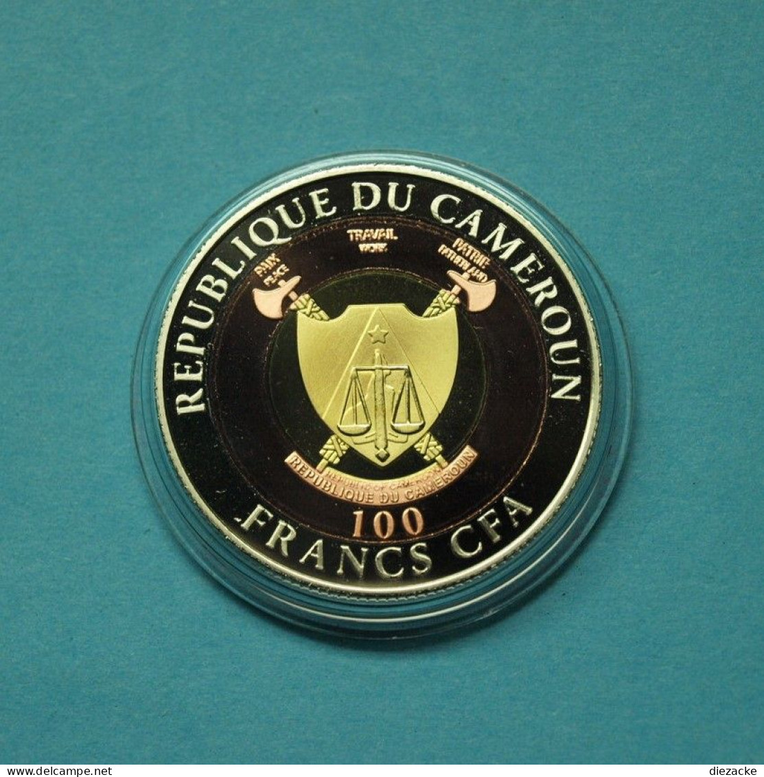 Kamerun 2012 100 Francs CFA Mutter Teresa, Trimetallic PP (M5128 - Sonstige & Ohne Zuordnung