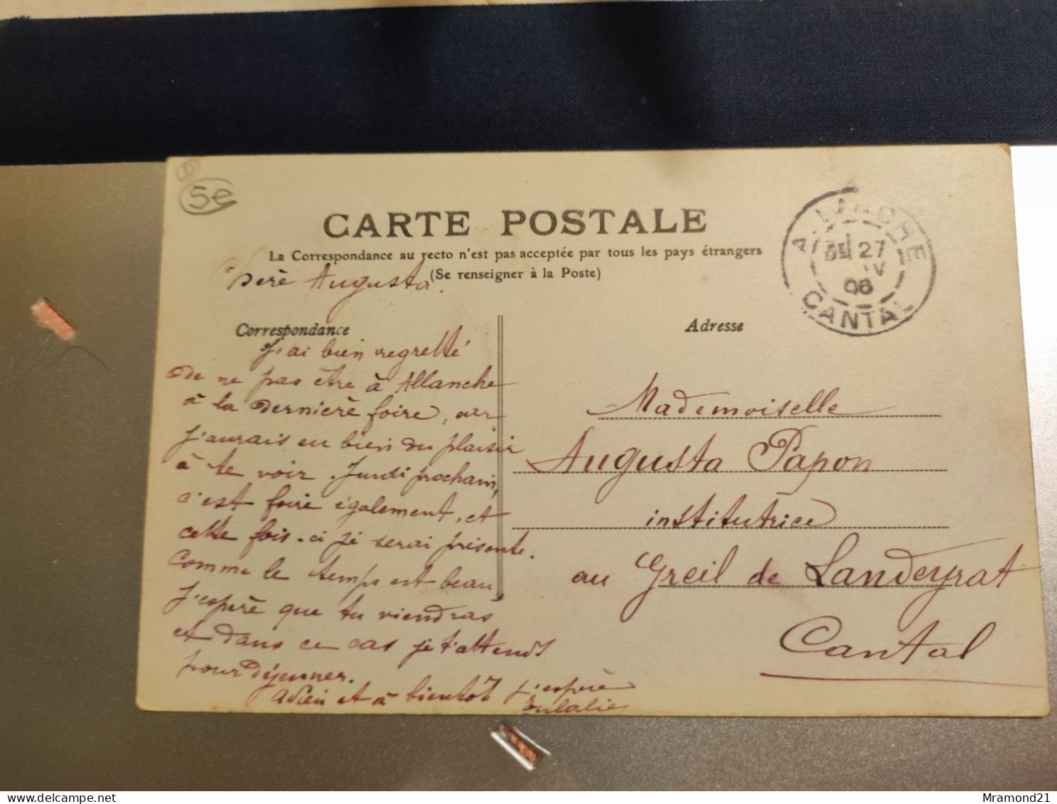 Cartes Postales Anciennes Du Cantal - 5 - 99 Cartes