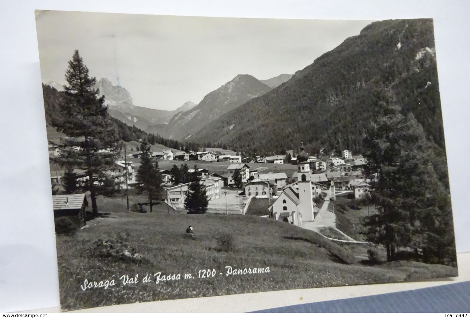 SORAGA  -- TRENTO   --VAL DI FASSA  - PANORAMA - Trento