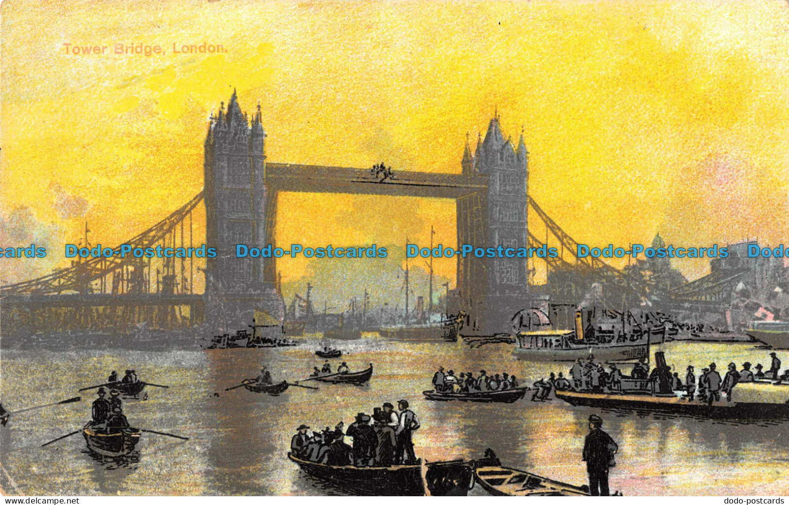 R099546 Tower Bridge. London. B. B. Series A - Sonstige & Ohne Zuordnung