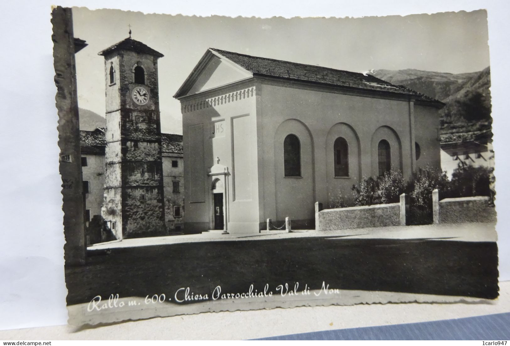 RALLO   -- TRENTO   --   CHIESA PARROCCHIALE VAL DI NON - Trento