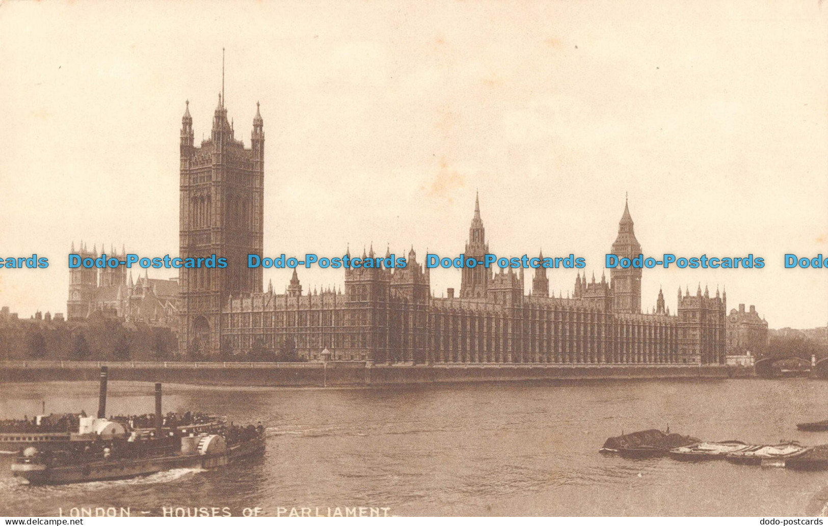 R099549 London. Houses Of Parliament. The London Stereoscopic Companys Series - Autres & Non Classés